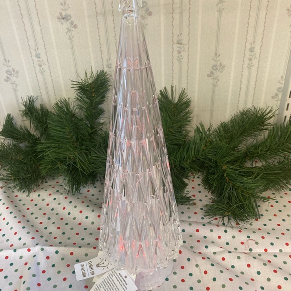 NWT I Light Up Glass Multi Color Star Christmas Tree - Picture 5 of 10